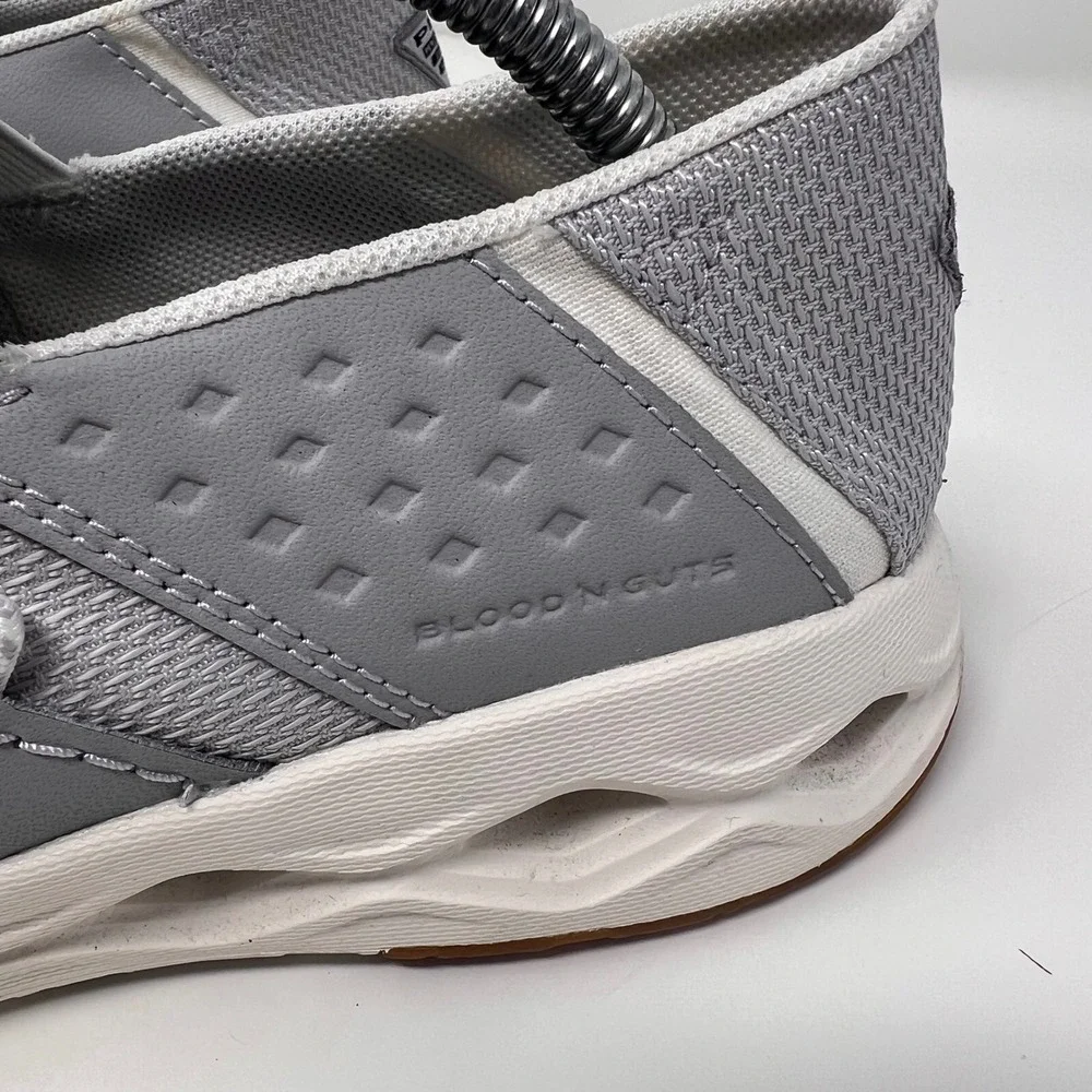 Columbia PFG Bahama X Slip On Shoes Mens 10 Gray Blood N Guts Fishing EUC